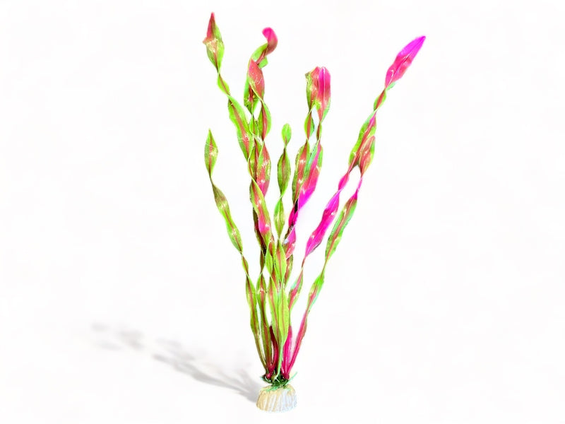 Vallisneria pink/grün 30cm Kunststoffpflanze